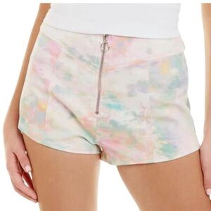 For Love & Lemons Women's Tie-Dye Hot Shorts